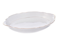 Блюдо для хлеба Констанция, Отводка золото