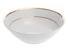 Салатник 13 см Луиза, Отводка золото, 1 штука