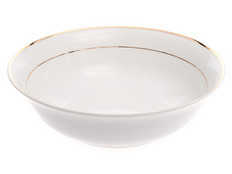 Салатник 23 см Луиза, Отводка золото