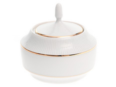 Сахарница 300 мл Луиза, Отводка золото